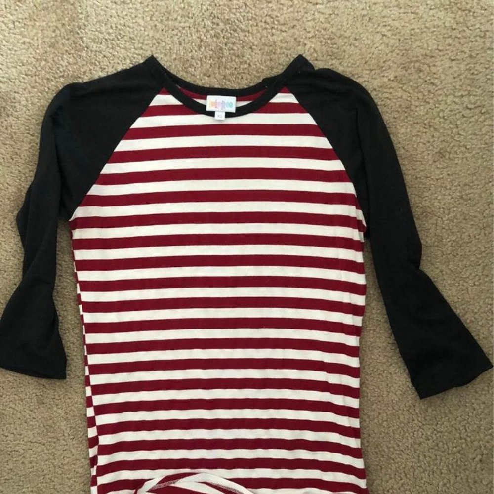 LulaRoe Randy Top Striped